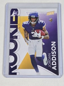 Jordan Addison Rookie 2023 Panini #RC9 and Numbered 441499 - Minnesota Vikings Football Card