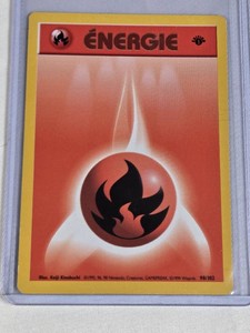 Pokemon Fire Energy Card 1999 Wizards German Edition