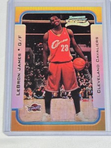 REPRINT LeBron James Rookie 2003-04 Bowman #123 REPRINT - Cleveland Cavaliers Basketball Card
