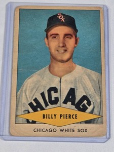 Billy Pierce 1954 Red Heart - Chicago White Sox Vintage Baseball Card