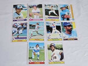 Lot of 10 Baseball Cards Featuring Star Players Like Joe Morgan, Paul Molitor, Willie Wilson and More from the Late 1970s