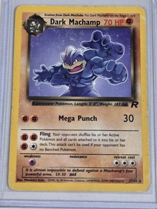 Dark Machamp 2000 Pokemon