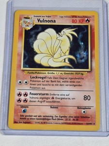 RARE German Holo Ninetales Vulnona 1999 Pokemon  #12102