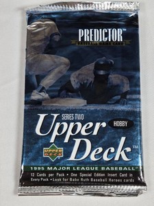Unopened Hobby Pack of 1995 Upper Deck Major League Baseball Cards