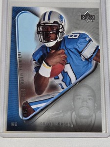 Calvin Johnson Rookie 2007 Upper Deck NFL Players Card #15 - Detroit Lions Football Card