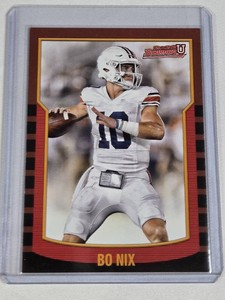 Bo Nix Rookie 2022 Bowman U #2NB-7 - College Football Card