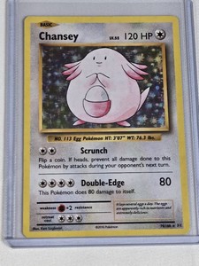 Chansey 2016 Pokemon Holo #70108 Trading Card