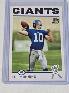 Eli Manning Rookie 2012 Topps Reprint #350 - New York Giants Football Card