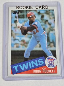 Kirby Puckett Rookie 1985 Topps #536 - Minnesota Twins Baseball Card