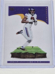 Justin Jefferson 2021 Panini Chronicles Magnitude Acetate Insert #MAG-29 - Minnesota Vikings Football Card