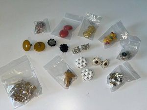 VTG Costume Jewelry Mixed Lot - Clip on Earrings