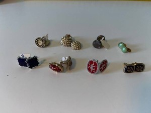 VTG Costume Jewelry - Cufflinks Mixed Lot