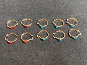 Hoop Earrings - Copper w .925 Clasps