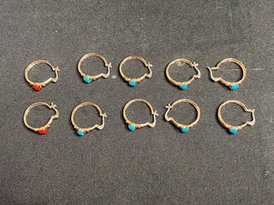 Hoop Earrings - Copper With .925 Clasps