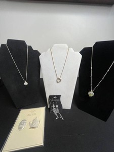 Costume Jewelry & Lenox Collectibles Mixed Lot - 3 Necklaces, Earrings & Pin Set