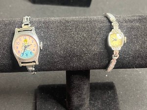 Vintage Womens Watches - 10K GP Bulova 23 & Cinderella (missing glass face) - watches untested
