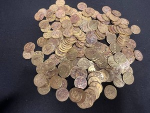 Large Lot of Arcade Tokens - Moran Good for 25c Trade