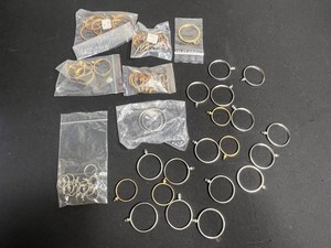 Coin Collecting Display Components - Gold-Tone & Silver-Tone Mixed Lot