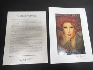 Signed Art Print - Csaba Markus Kapricianna