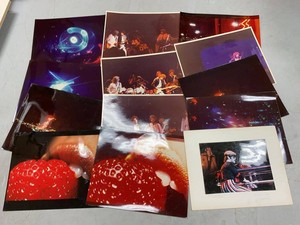 Vintage Elton John Concert Photo Print Group w Signed Matted Print