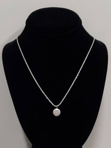 Elegant Sterling Silver Pearl Necklace