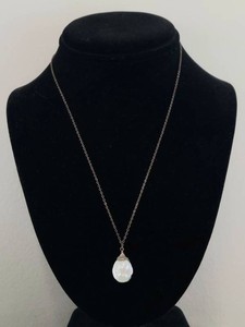 Sterling Silver Pearl Pendant Necklace