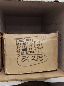 Elco Self-Drilling Pan Head Phillips Screws 8-18 x 1 Zinc Box