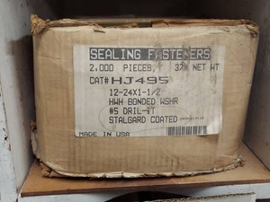 12-24 x 1-12 Hex Washer Head Self-Drill Roofing Screws Stalgard