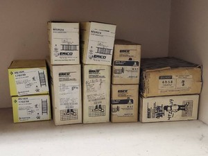 Lot Including Erico Caddy Hanger Clips Rod Clamps Fasteners