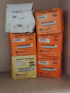 Lot Including Pneutek Collated Fasteners 12in 34in 1-14in Boxes