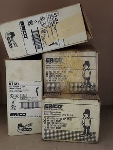 Lot Including ERICO Caddy 6TI24 Beam Clamps & H4 Stud Clips