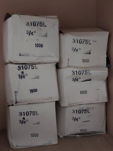 34in Collated Drive Pins Fasteners 31075L Blue Strip Boxed Lot