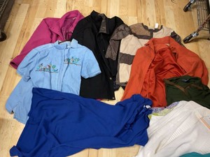 Group Women��s Clothing Sweaters Tops Jackets Mixed Brands Various Sizes
