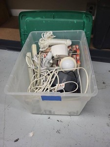 Intermatic Malibu Landscape Lighting & Electrical Parts Box Lot