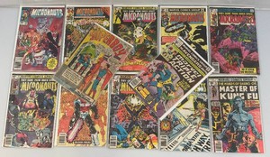 Misc. 12, 30, 40, 50, 60 & 65 Cent Collectible Comics Including Micronauts And More (Bagged And Carded)