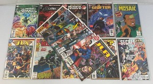 Misc. Collectible Comics Including Green Lantern And More (Bagged And Carded)