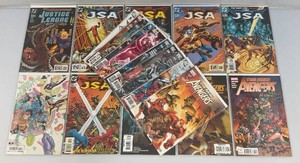Misc. Collectible Comics Including Justice League America And More (Bagged And Carded)