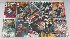 Misc. Collectible Comics Including The Punisher And More (Bagged And Carded)