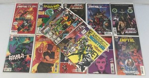 Misc. Collectible Comics Including Spiderman And More (Bagged And Carded)