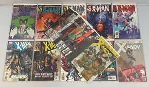 Misc. Collectible Comics Including X-Factor And More (Bagged And Carded)