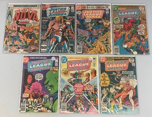 Misc. Collectible 30, 40, 50 & 75 Cent Comics Including NOVA And More (Bagged And Carded)