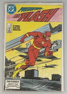 FLASH #1 1987 Key 1st Issue Of Vol. 2 Wally West As The New Flash (Bagged And Carded)