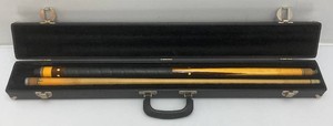 Very Old Two Piece Cue With Hard Case