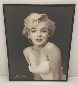 Framed 16 x 20 Marylin Monroe Picture