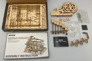 Very Cool Marble Parkour Marbles Run Partially Assembled In Original Box