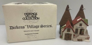 Vintage Department 56 The Heritage Villlage Collection Dickens Village Series Bishops Oast House In Original Box (Box Beat Up)