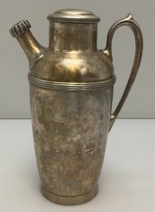 Antique Milford Silver Plate Cocktail Shacker10