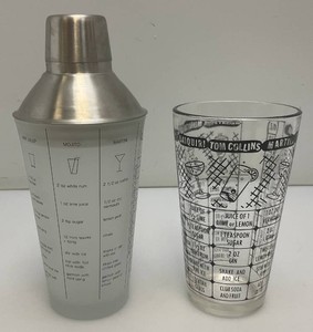 Two Vintage Cocktail Makers