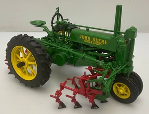 Collectible Ertl Brand Die Cast John Deere Precision Classics #2 The Model A Tractor With 290 Series Cultivator 9 (Repaired)
