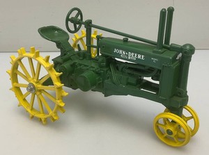 Collectible Ertl Brand Die Cast John Deere G Tractor 50th Aniversary 1937-1987 8